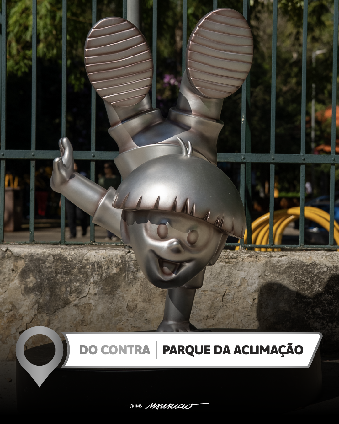 Estátua Mauricio de Sousa 8